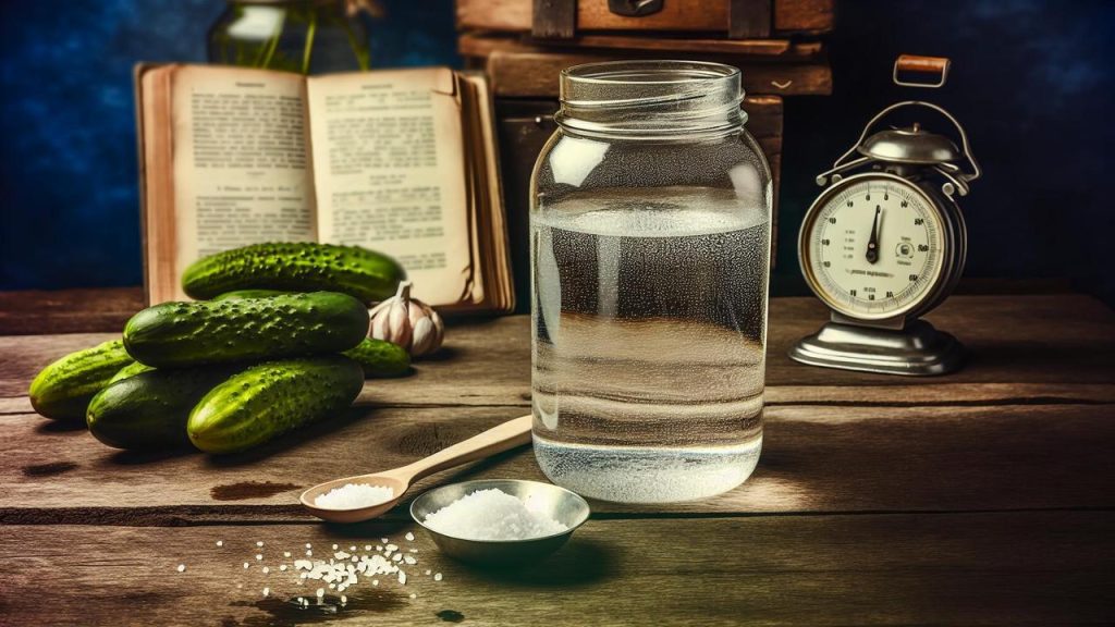 ile gram soli na litr wody do ogórków kiszonych